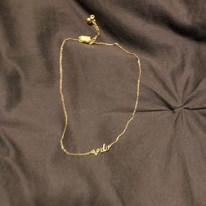 Kate Spade I Do Necklace